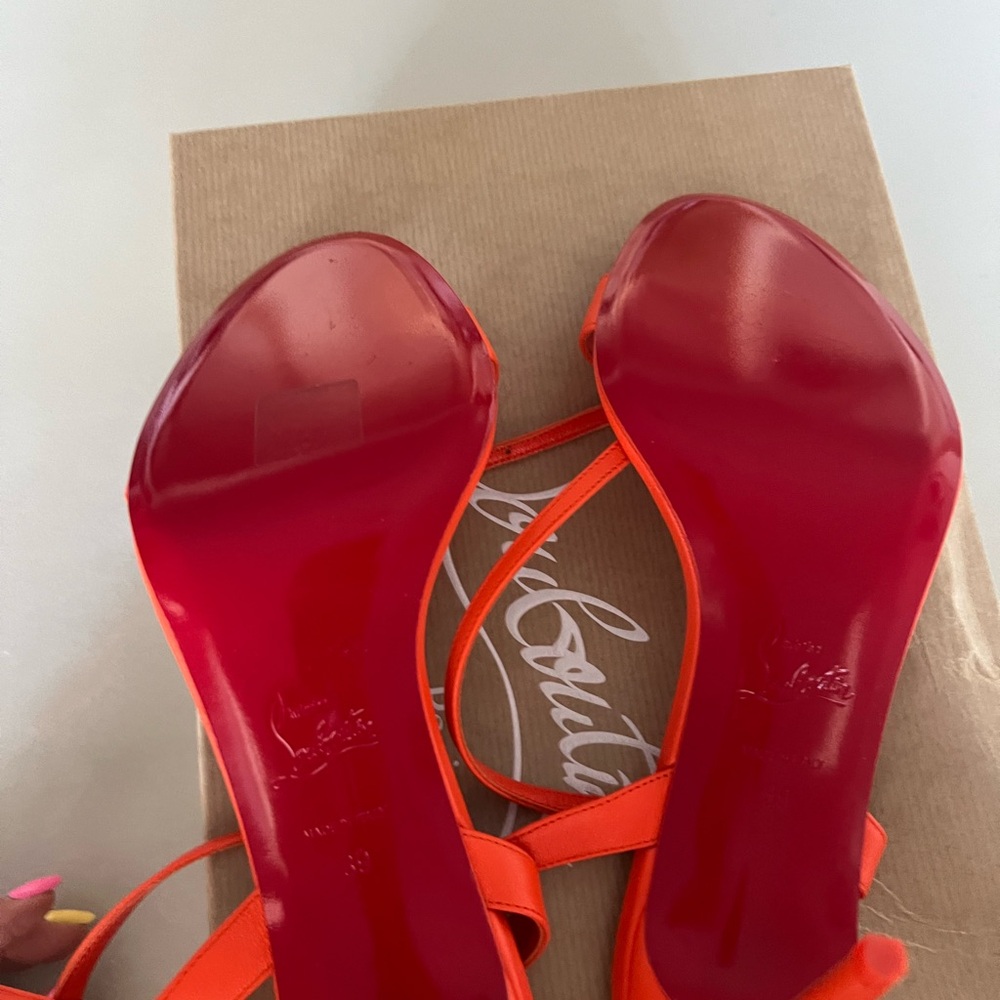 Christian Louboutin Loubigirl 85 Nappa Leather Size 39 - Picture 5 of 11
